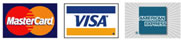 American Express | Visa | MasterCard